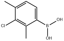 3-Chloro-2,4-dimethylphenylboronic acid Struktur