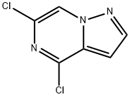 4,6-dichloropyrazolo[1,5-a]pyrazine Struktur