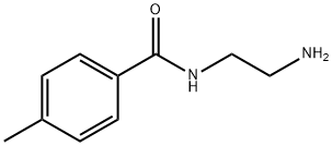 N-(2-AMINOETHYL)-4-METHYLBENZAMIDE, 21381-67-9, 結構式