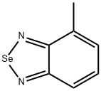 4-methyl-2,1,3-benzoselenadiazole Struktur