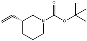 tert-butyl (R)-3-vinylpiperidine-1-carboxylate Struktur