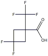 3,3-二氟-1-(三氟甲基)環(huán)丁烷-1-甲酸, 2167095-52-3, 結(jié)構(gòu)式