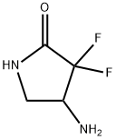 4-amino-3,3-difluoropyrrolidin-2-one Struktur