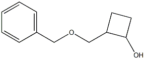 2-((benzyloxy)methyl)cyclobutan-1-ol Struktur