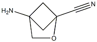 4-amino-2-oxabicyclo[2.1.1]hexane-1-carbonitrile Struktur