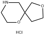 2,6-dioxa-9-azaspiro[4.5]decane hydrochloride Struktur