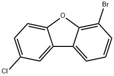 6-溴-2-氯二苯并[B,D]呋喃 結構式