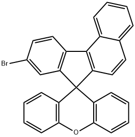 9-bromospiro[benzo[c]fluorene-7,9'-xanthene] Structure