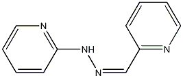 (Z)-2-pyridinecarbaldehyde (2-pyridyl)hydrazone Struktur