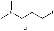 3-iodo-N,N-dimethylpropan-1-amine hydrochloride Struktur