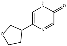 5-(tetrahydrofuran-3-yl)pyrazin-2-ol Struktur