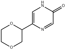 5-(1,4-dioxan-2-yl)pyrazin-2-ol Struktur