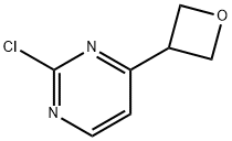 2-chloro-4-(oxetan-3-yl)pyrimidine Structure