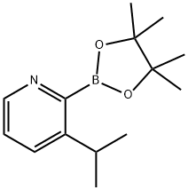 3-(iso-Propyl)pyridine-2-boronic acid pinacol ester Struktur