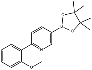 2-(2-Methoxyphenyl)pyridine-5-boronic acid pinacol ester Structure