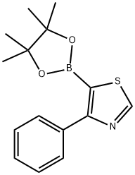 4-Phenylthiazole-5-boronic acid pinacol ester Struktur