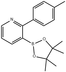 2-(4-Tolyl)pyridine-3-boronic acid pinacol ester Struktur