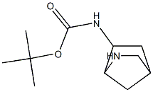 tert-butyl N-[endo-2-azabicyclo[2.2.1]heptan-6-yl]carbamate Struktur