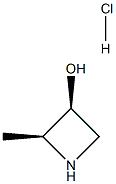 (2S,3S)-2-methylazetidin-3-ol hydrochloride Struktur