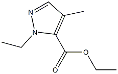 ethyl 1-ethyl-4-methyl-1H-pyrazole-5-carboxylate Struktur