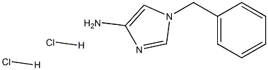 1-(苯基甲基)-1H-咪唑-4-胺鹽酸鹽(1:2), 2230800-11-8, 結(jié)構(gòu)式