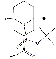 (1R,3s,5S)-9-[(tert-butoxy)carbonyl]-9-azabicyclo[3.3.1]nonane-3-carboxylic acid Struktur