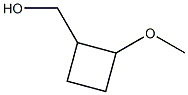 (2-methoxycyclobutyl)methanol Struktur