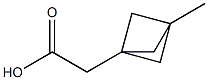 2-{3-methylbicyclo[1.1.1]pentan-1-yl}acetic acid Struktur