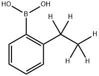 (2-(ethyl-d5)phenyl)boronic acid Struktur