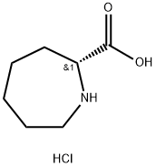 (R)-azepane-2-carboxylic acid hydrochloride, 2243501-33-7, 結(jié)構(gòu)式