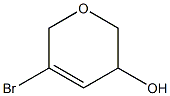 5-bromo-3,6-dihydro-2H-pyran-3-ol Struktur