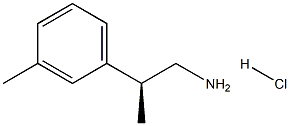 [(1S)-1-(3-METHYLPHENYL)ETHYL]METHYLAMINE HYDROCHLORIDE Struktur