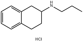 N-propyl-1,2,3,4-tetrahydronaphthalen-2-amine hydrochloride Struktur