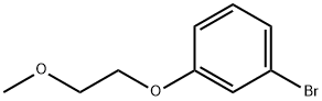 1-bromo-3-(2-methoxyethoxy)benzene Struktur