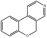 5H-[1]Benzopyrano[3,4-c]pyridine Struktur