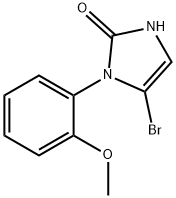 5-bromo-1-(2-methoxyphenyl)-1,3-dihydro-2H-imidazol-2-one Struktur