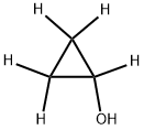 cyclopropan-d5-1-ol Struktur