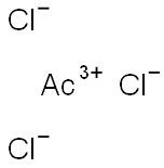 Actinium trichloride Struktur