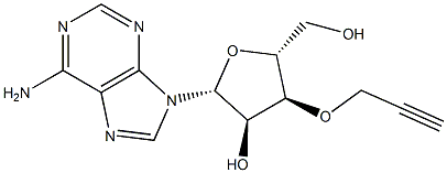 3'-O-Propargyladenosine Struktur