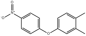 1,2-dimethyl-4-(4-nitrophenoxy)benzene Struktur