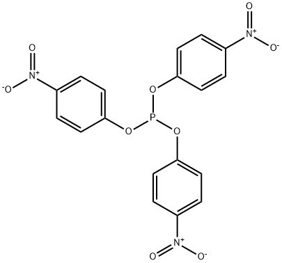 Phosphorous acid, tris(4-nitrophenyl) ester Struktur