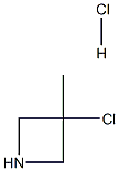 3-chloro-3-methylazetidine hydrochloride Struktur