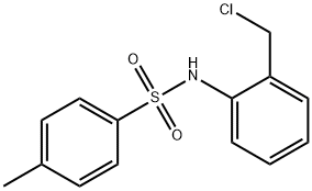 N-[2-(chloromethyl)-phenyl]-4-methylbenzene-1-sulfonamide Struktur