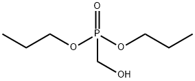 Phosphonic acid, (hydroxymethyl)-, dipropyl ester (8CI,9CI) Struktur