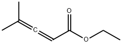 2,3-Pentadienoic acid, 4-methyl-, ethyl ester Struktur