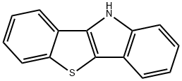 10H-[1]Benzothieno[3,2-b]indole Struktur