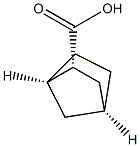 (1R,2R,4S)-bicyclo[2.2.1]heptane-2-carboxylic acid Struktur