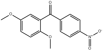 (2,5-dimethoxyphenyl)(4-nitrophenyl)methanone Struktur