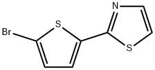 2-Bromo-5-(2-thiazolyl)thiophene Struktur