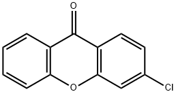 3-chloro-9H-xanthen-9-one Struktur